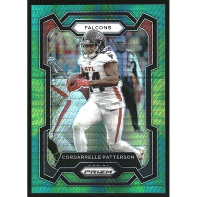 2023 Panini Prizm Prizms Hyper #12 Cordarrelle Patterson