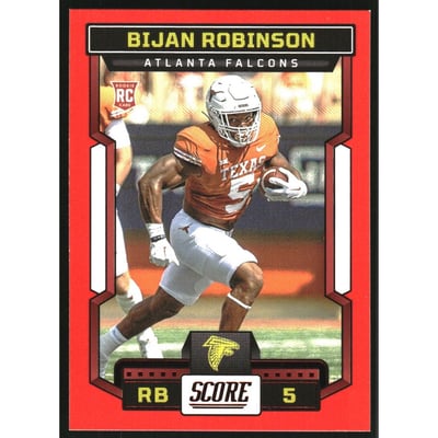 2023 Score Red #315 Bijan Robinson
