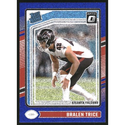 2024 Donruss Optic Blue Glitter #212 Bralen Trice RR