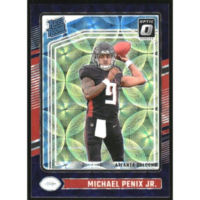 2024 Donruss Optic Purple Scope #279 Michael Penix Jr. RR