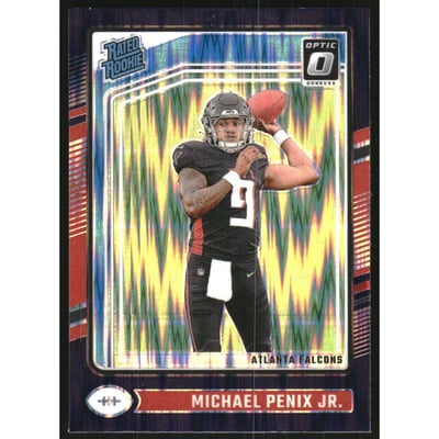 2024 Donruss Optic Purple Shock #279 Michael Penix Jr. RR