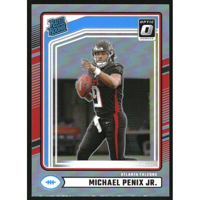 2024 Donruss Optic Rated Rookies Preview Holo #308 Michael Penix Jr. RC