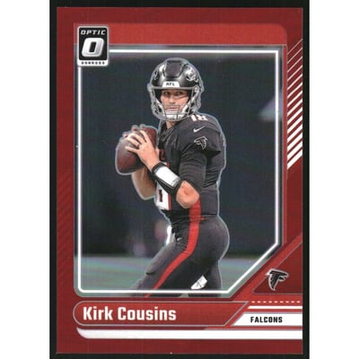 2024 Donruss Optic Red #7 Kirk Cousins