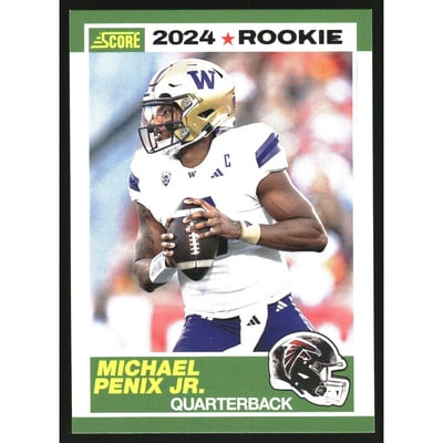 2024 Score 35th Anniversary Rookie #7 Michael Penix Jr.