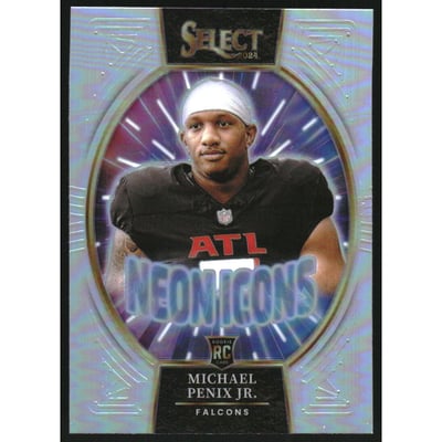 2024 Select Neon Icons Prizm #10 Michael Penix Jr.