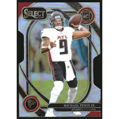 2024 Select Prizm Silver Die Cut #235 Michael Penix Jr.