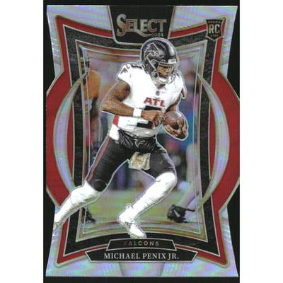 2024 Select Prizm Silver Die Cut #80 Michael Penix Jr.