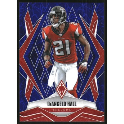 2025 Panini Phoenix Blue Lazer #54 DeAngelo Hall