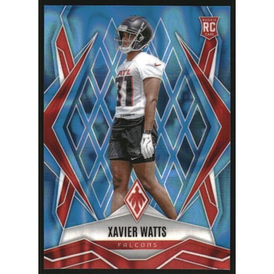 2025 Panini Phoenix Light Blue Lava #238 Xavier Watts