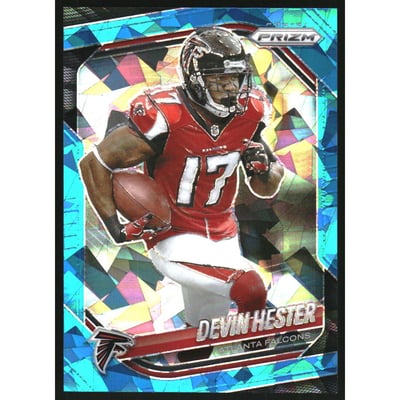 2025 Panini Prizm Prizms Blue Ice #233 Devin Hester