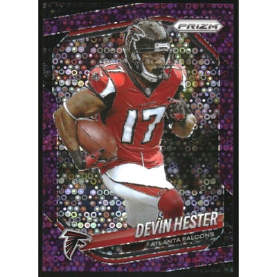 2025 Panini Prizm Prizms No Huddle Purple #233 Devin Hester