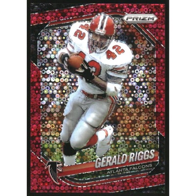 2025 Panini Prizm Prizms No Huddle Red #117 Gerald Riggs