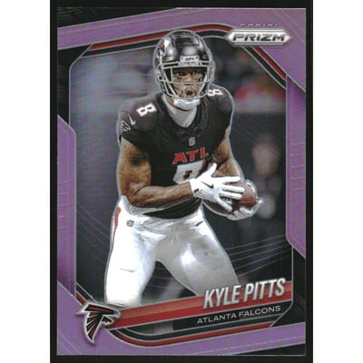 2025 Panini Prizm Prizms Pink #222 Kyle Pitts