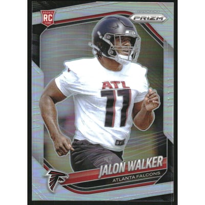 2025 Panini Prizm Prizms Silver #398 Jalon Walker