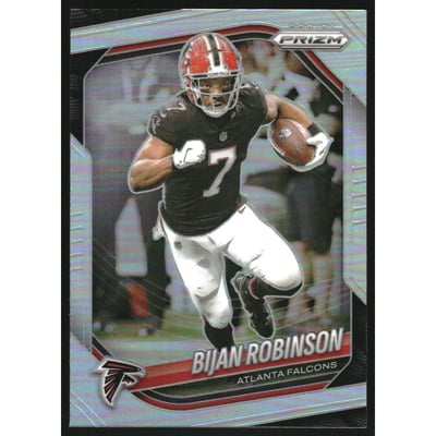 2025 Panini Prizm Prizms Silver #96 Bijan Robinson
