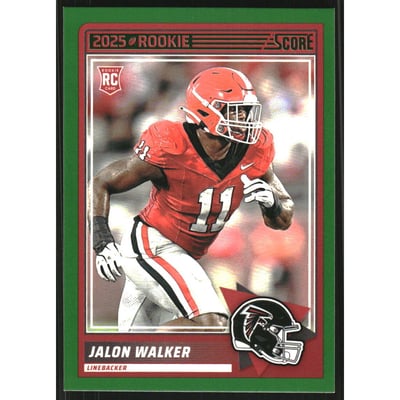 2025 Score Rookies Green #30 Jalon Walker