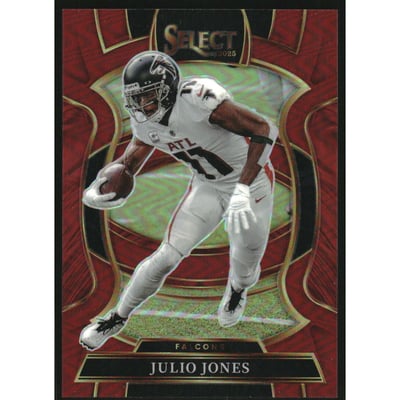 2025 Select Prizm Maroon #49 Julio Jones