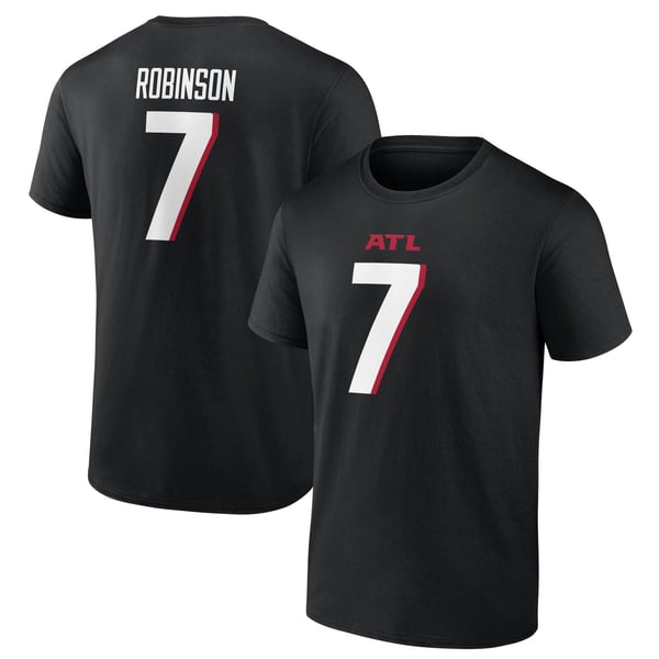 Bijan Robinson #7 Atlanta Falcons Men's Black Jersey – Nike On-Field
