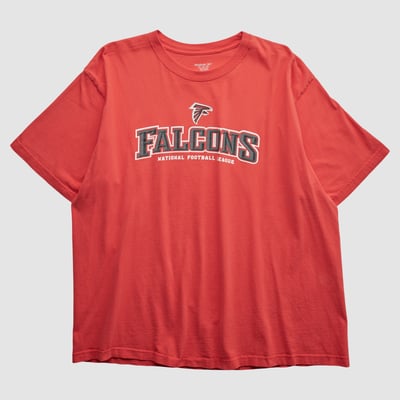 Atlanta Falcons Reebok 2000s T-shirt - Red - XL by Fanatics Real Vintage