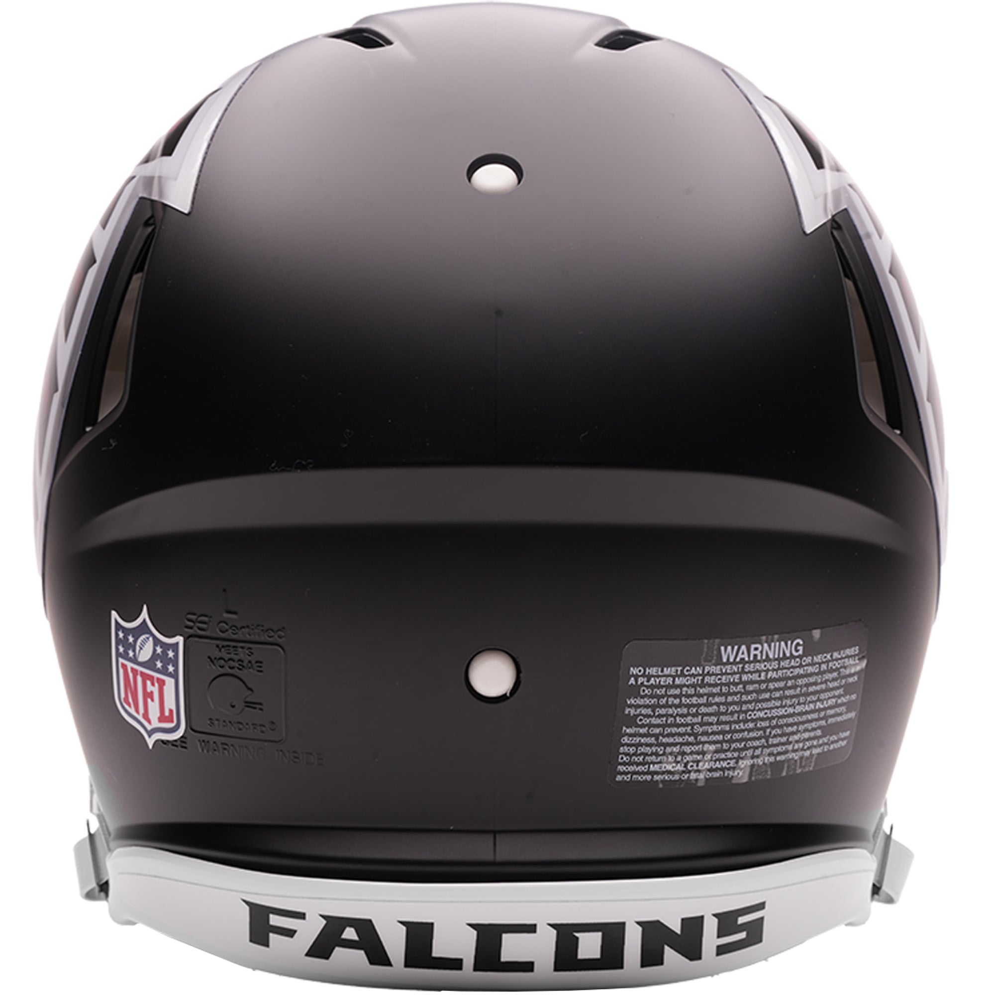 Casque authentique Riddell Speed ​​des Falcons d'Atlanta