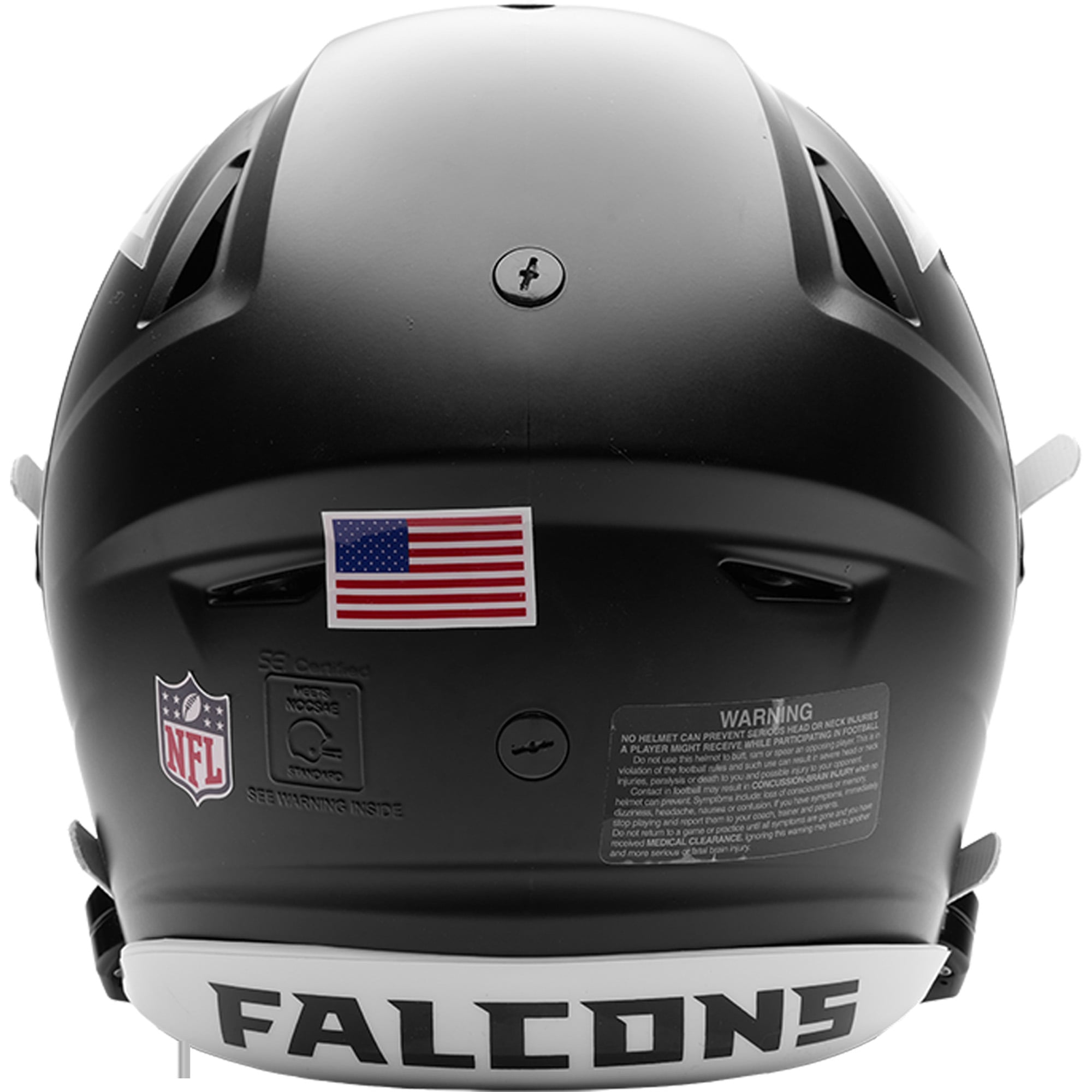 Casque authentique Riddell Speed ​​Flex des Falcons d'Atlanta