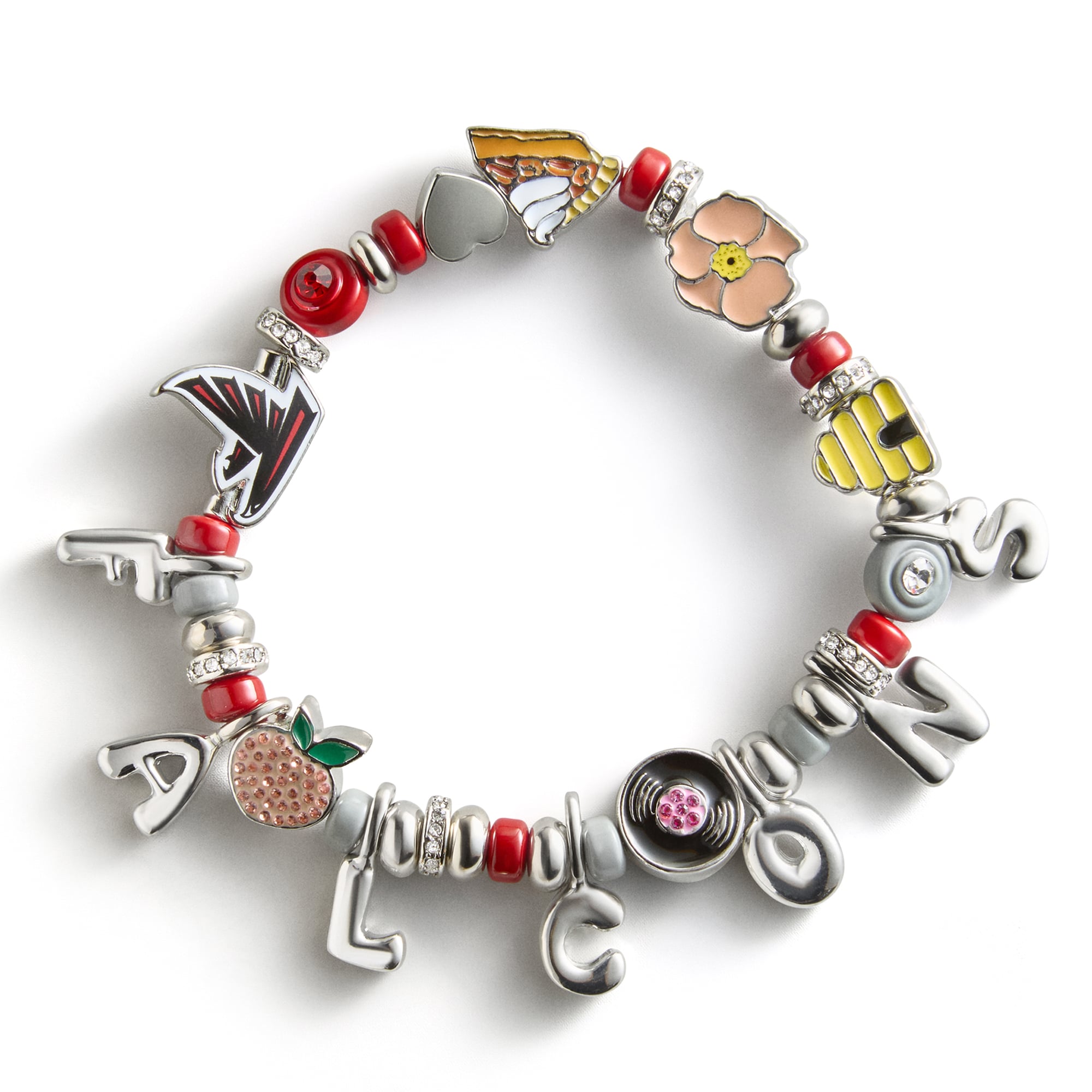 Bracelet perlé BaubleBar à motif Atlanta Falcons