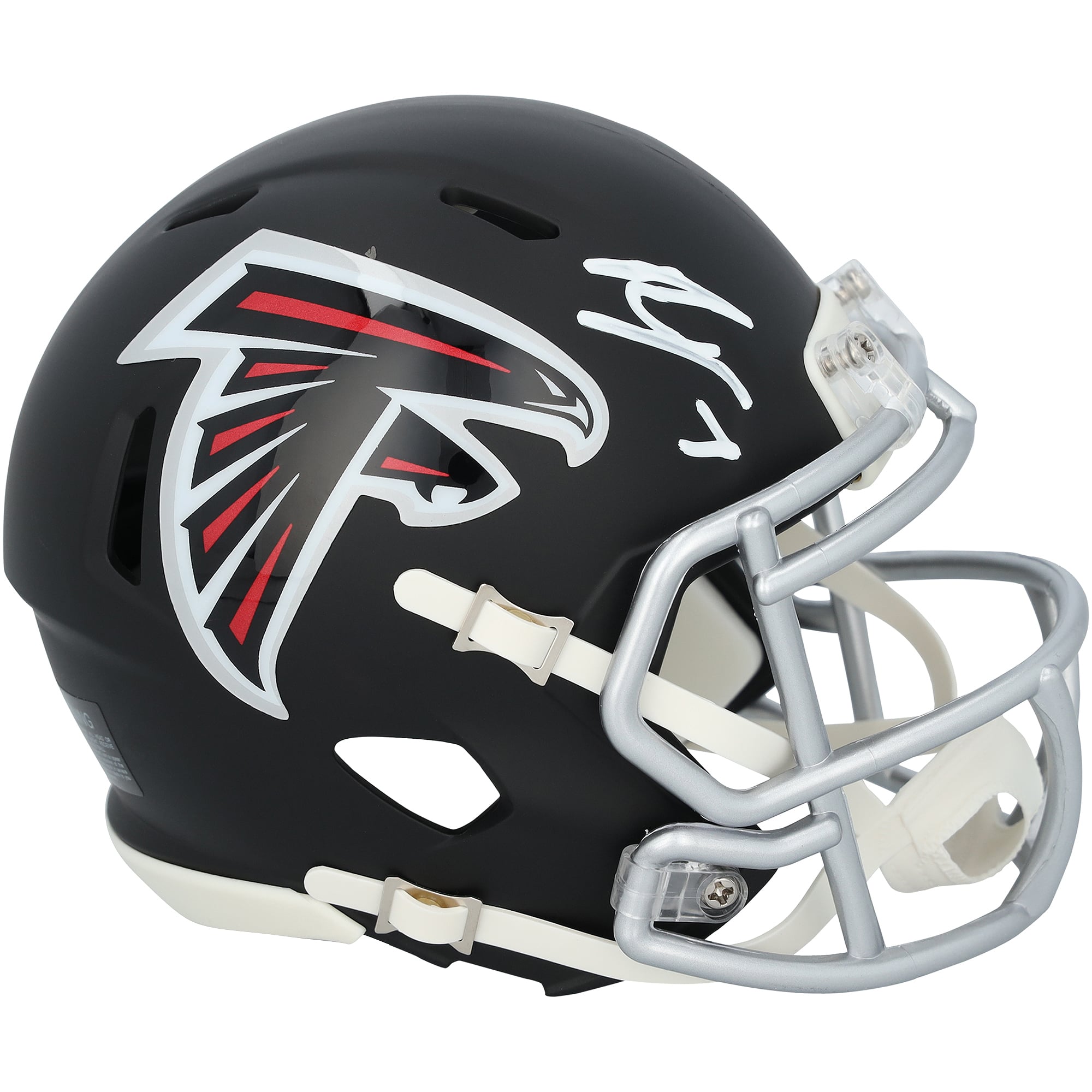 Casque Riddell Speed Mini 2020 autographié par Bijan Robinson (Atlanta Falcons)