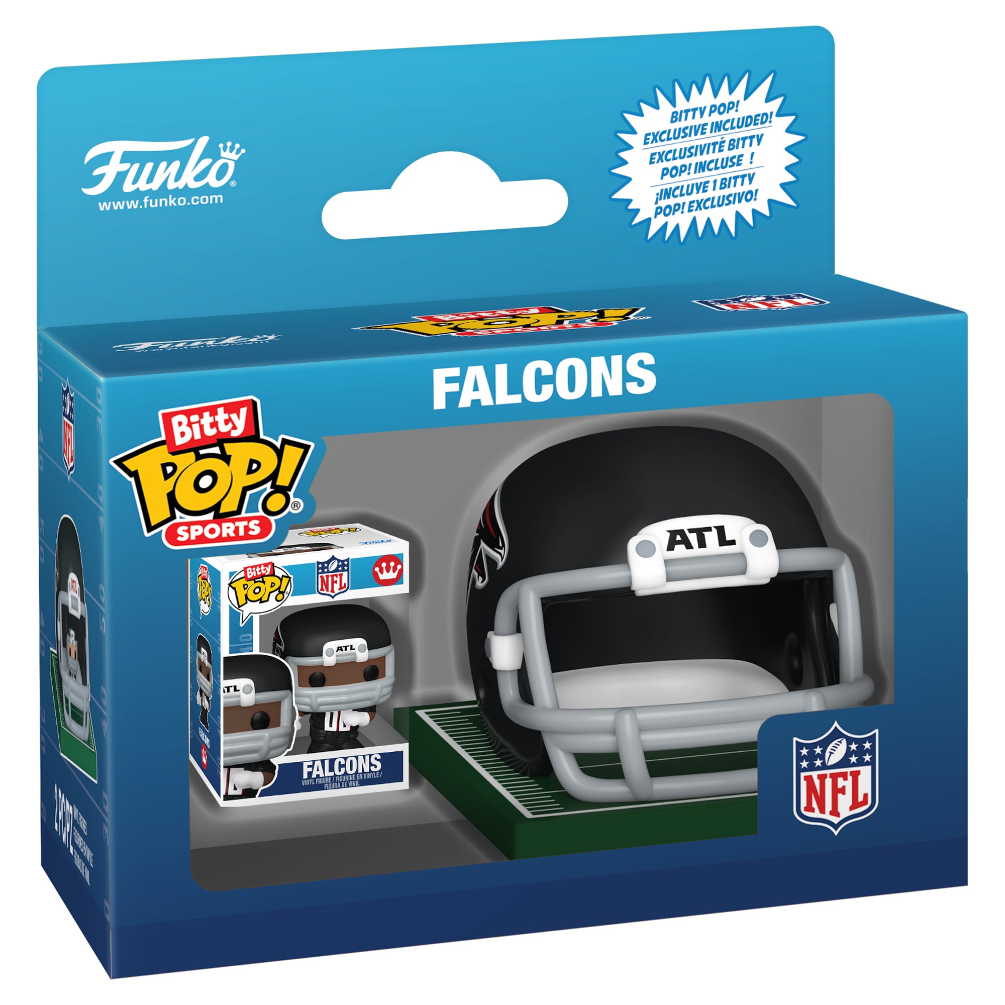 Casque Funko Bitty POP! des Falcons d'Atlanta