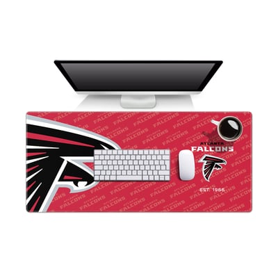Atlanta Falcons IDNA 15.7" x 35.4" Logo Series Desk Pad