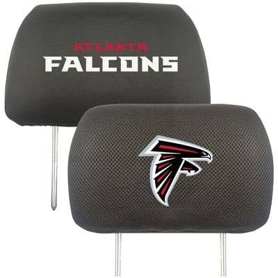 Atlanta Falcons Logo Brands Car Head Rest Cover