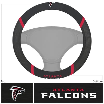 Atlanta Falcons Logo Brands Steering Wheel Cover