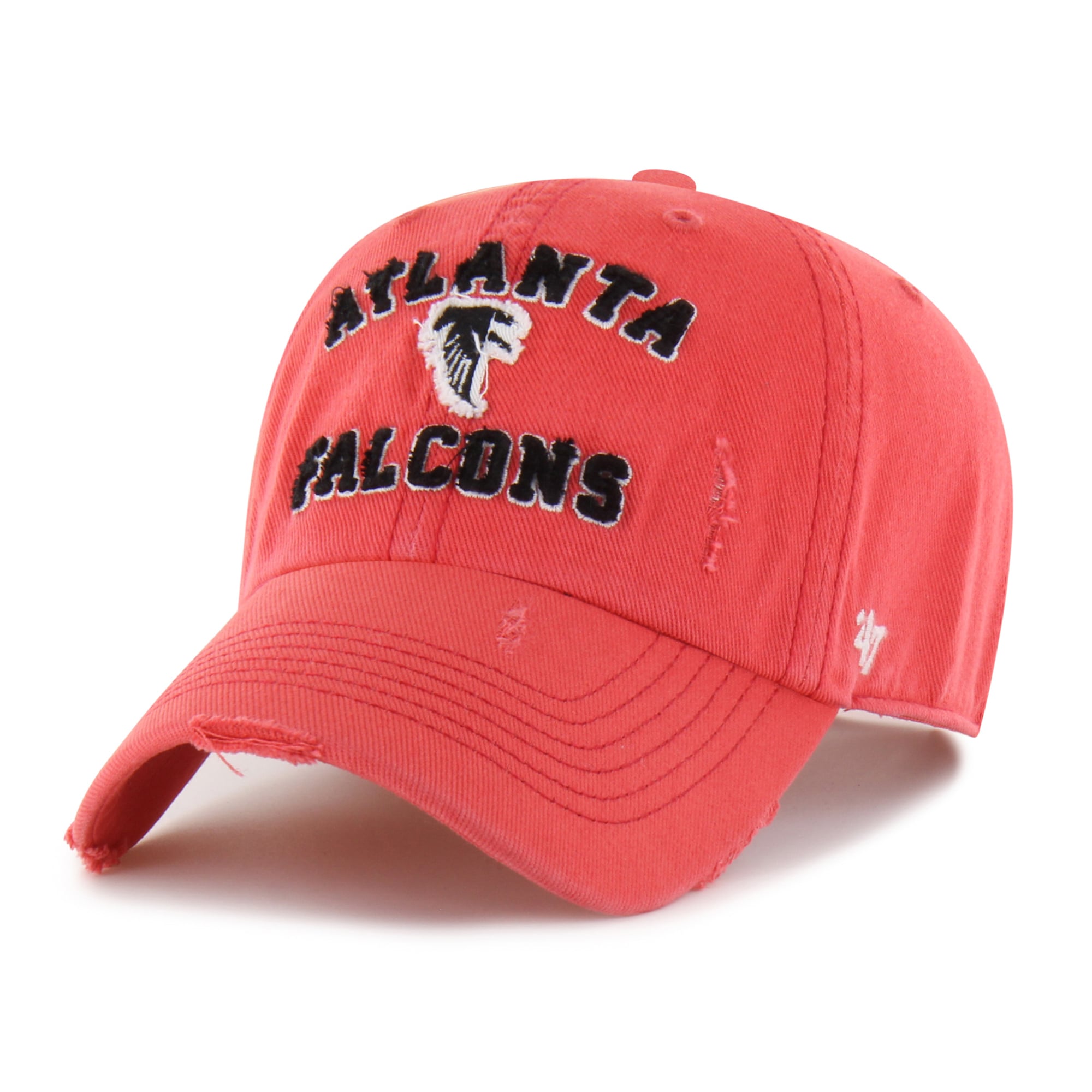 Casquette ajustable Atlanta Falcons Seymoore Clean Up rouge '47 pour homme