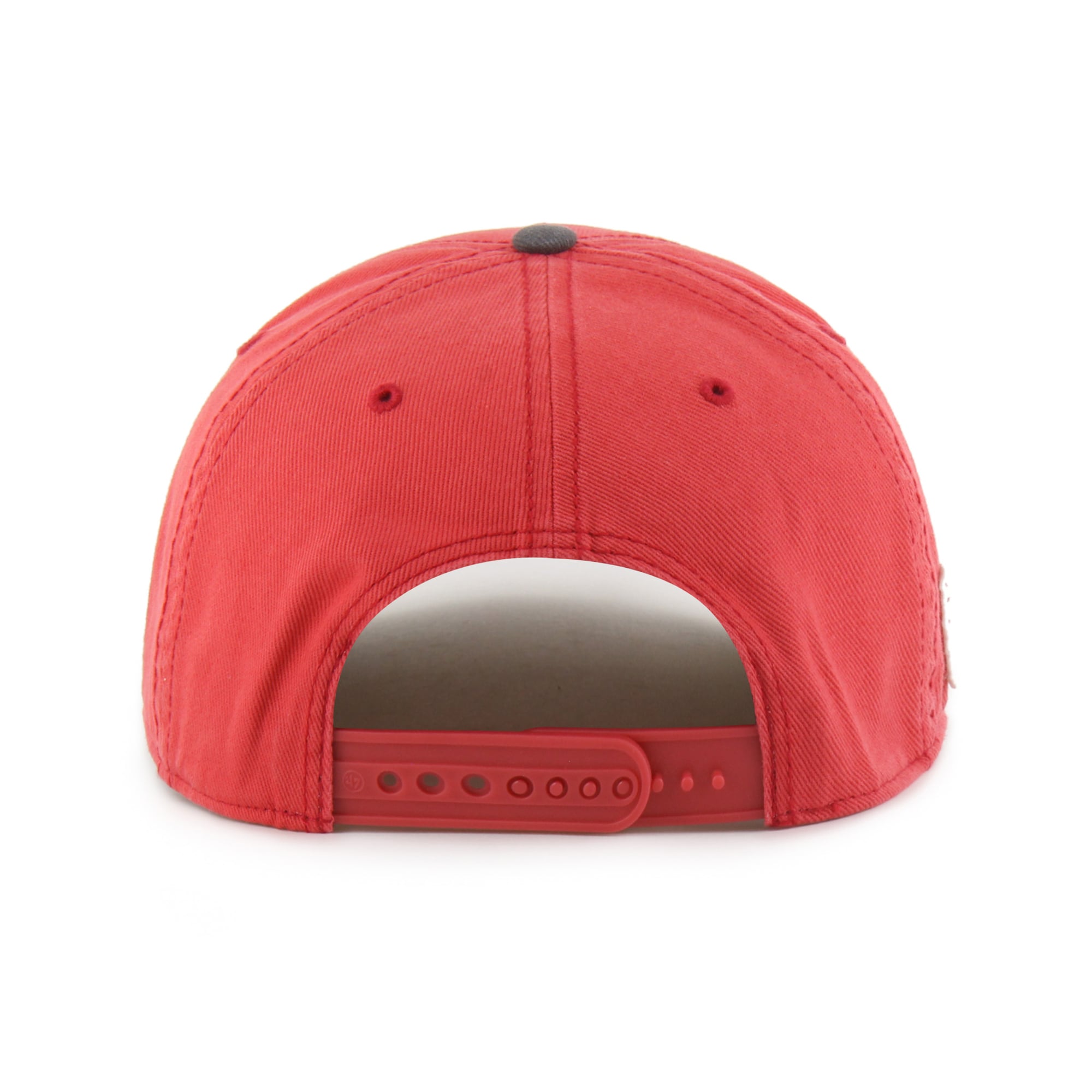 Men's '47 Red Atlanta Falcons Throwback Calderwood Well Worn Hitch Adjustable Hat