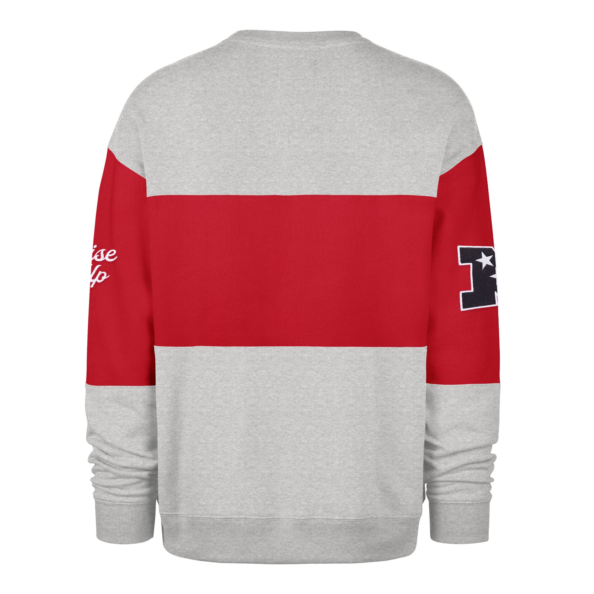 Sweat-shirt homme '47 rouge/gris chiné Atlanta Falcons Blockfield Maximalist