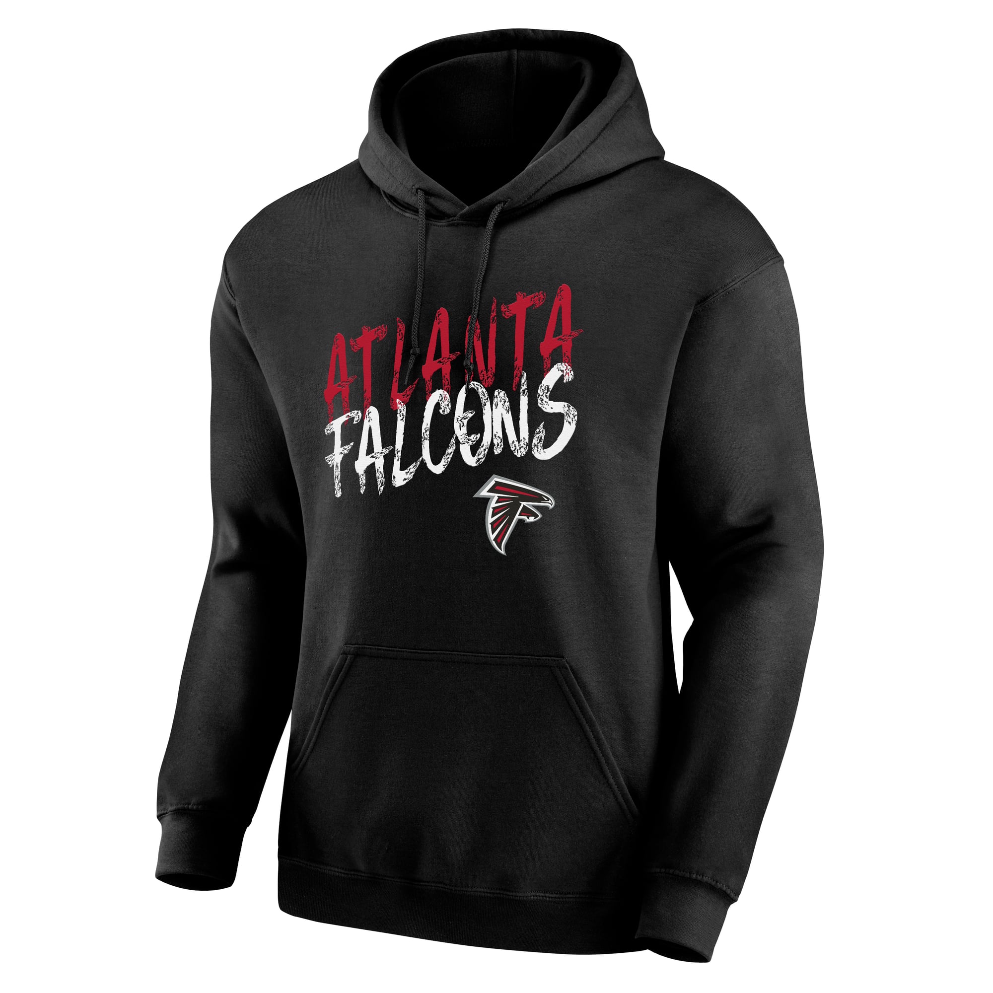 Sweat à capuche noir pour homme avec logo principal des Falcons d'Atlanta