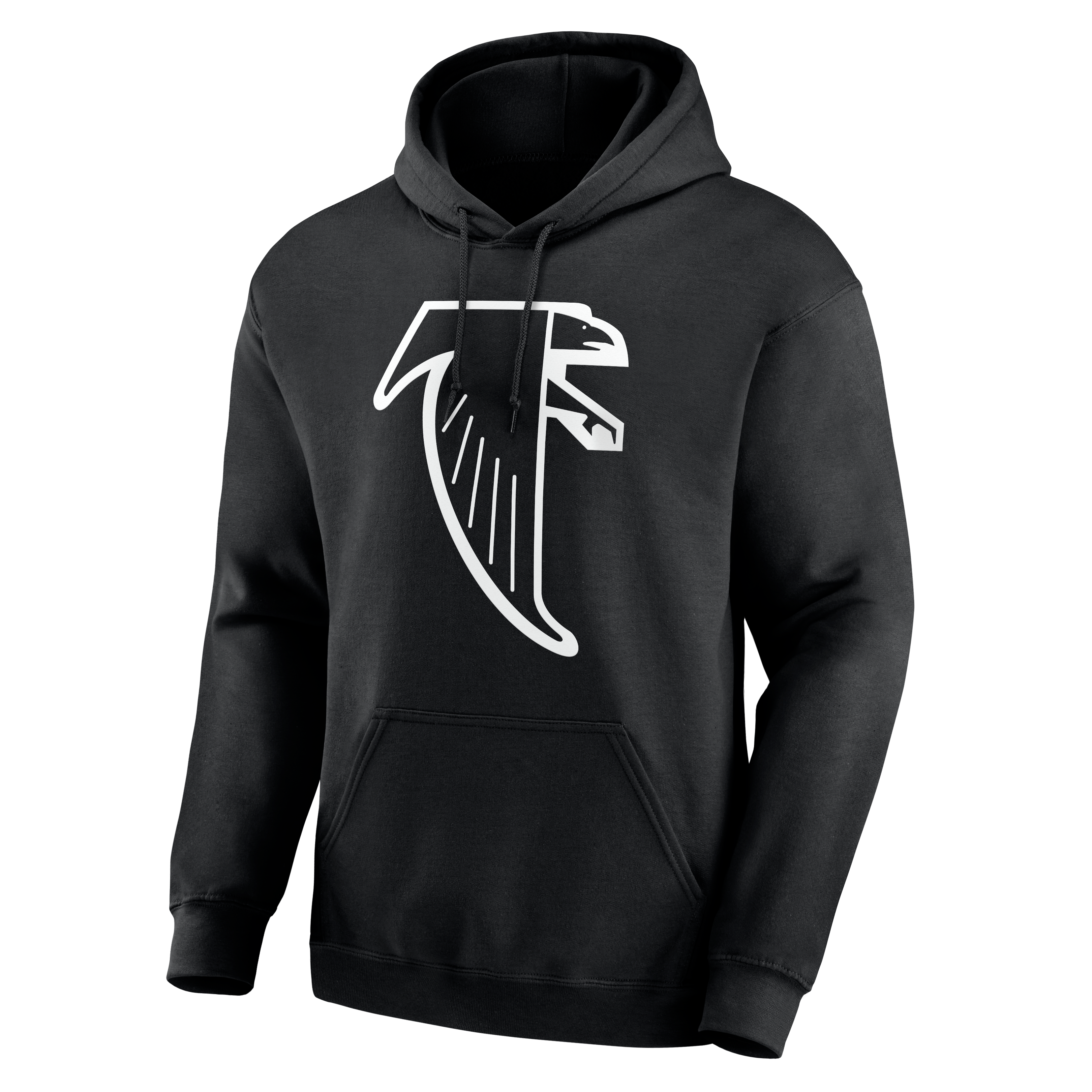 Men's Black Atlanta Falcons Team Authentic Classic Personalized Name & Number Hoodie