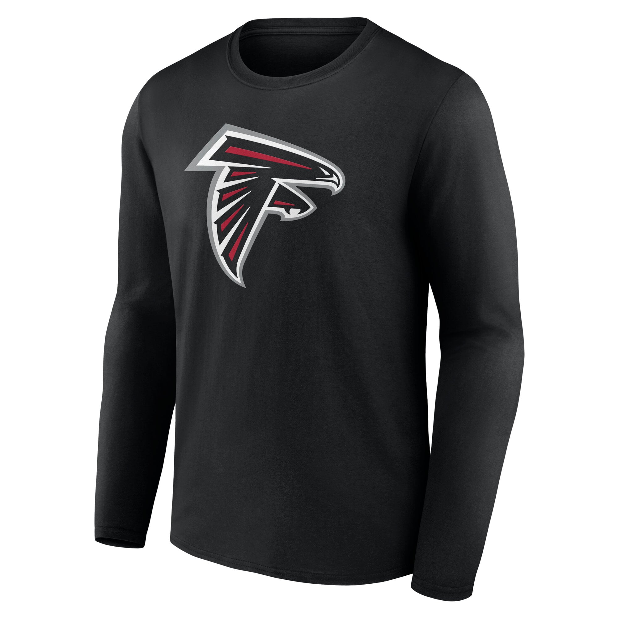 Men's Atlanta Falcons Team Authentic Personalized Name & Number Long Sleeve T-Shirt