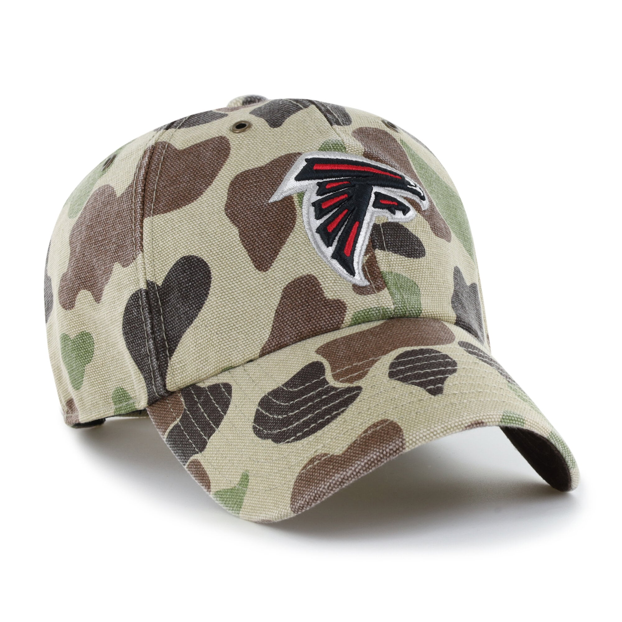 Men's Carhartt x '47 Duck Camo Atlanta Falcons Clean Up Adjustable Hat