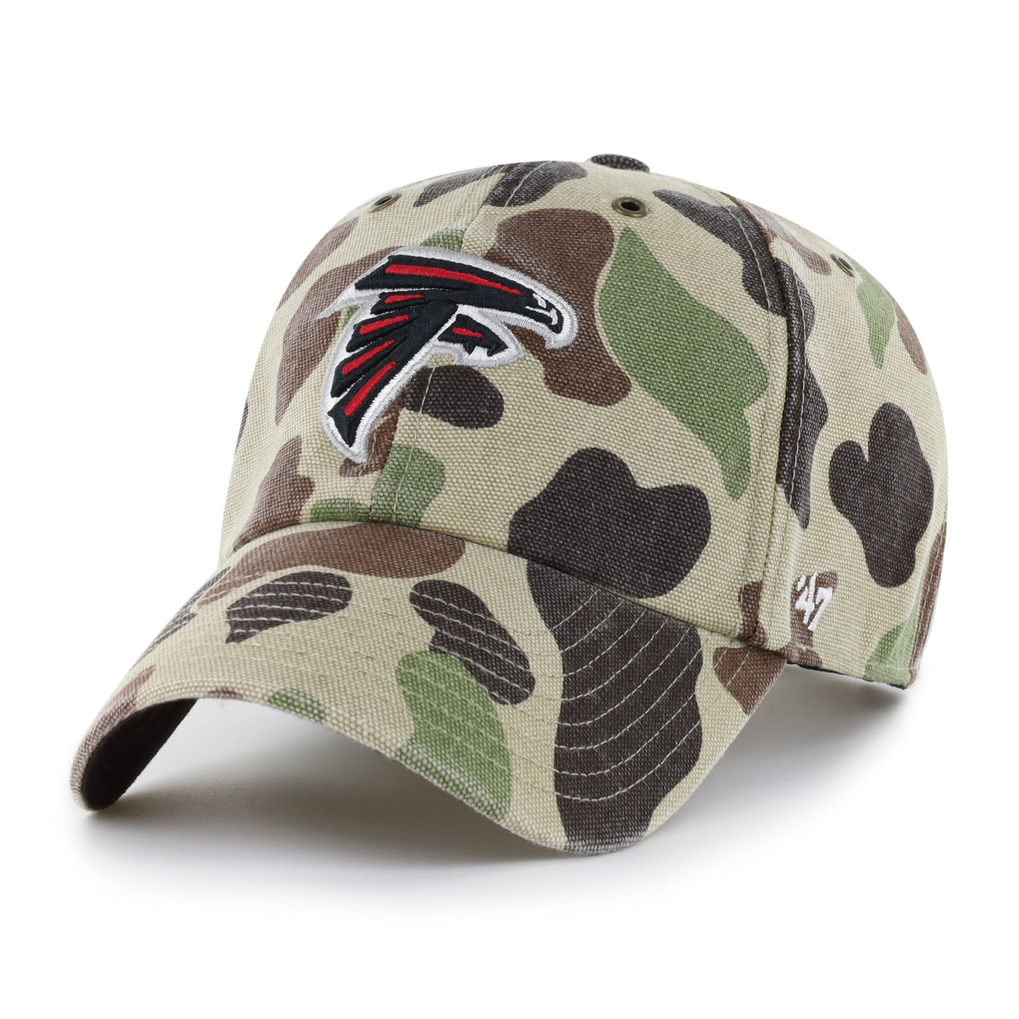 Casquette ajustable Carhartt x '47 Duck Camo Atlanta Falcons Clean Up pour homme