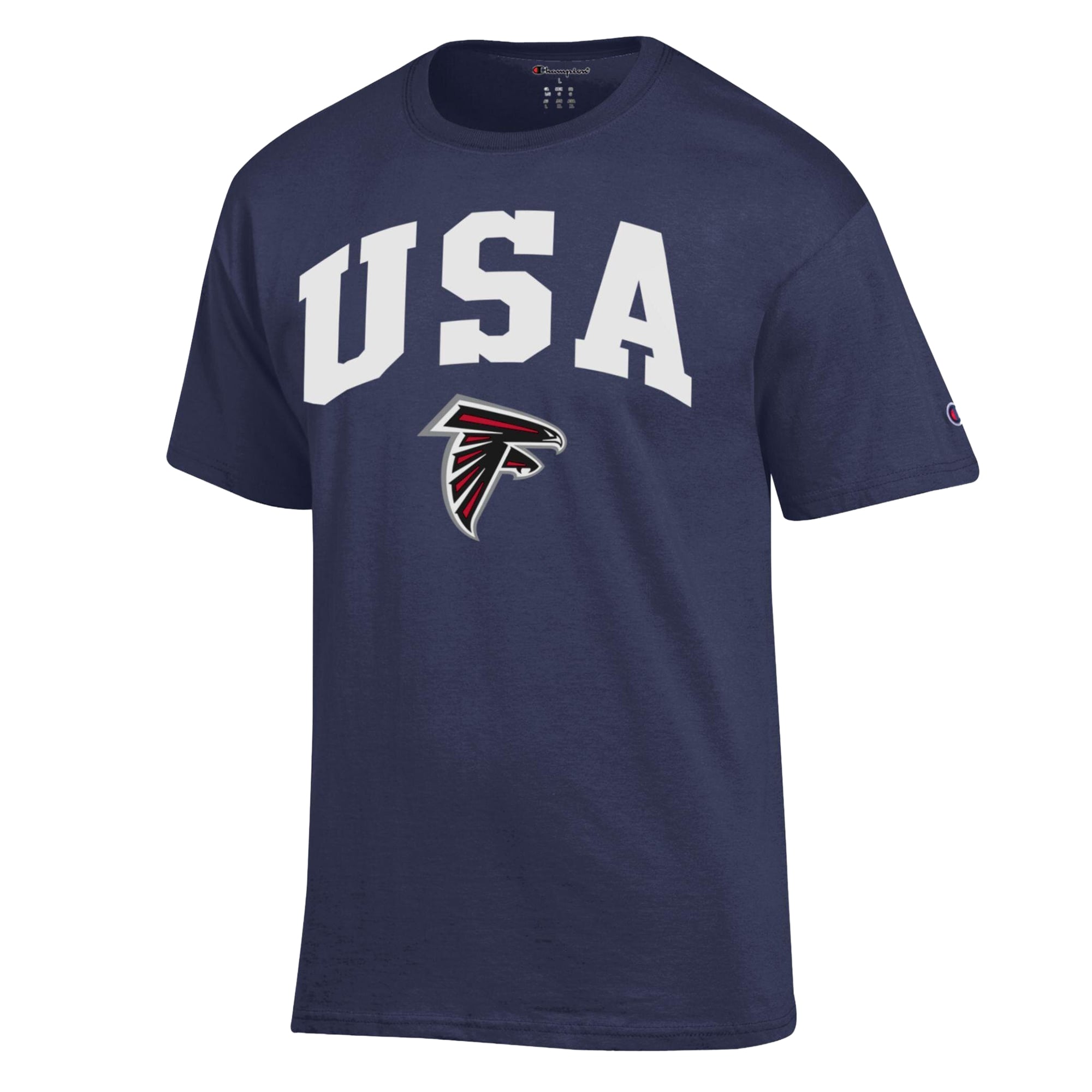 Men's Champion Navy Atlanta Falcons Americana T-Shirt