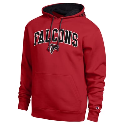  Atlanta Falcons Champion Contrast Hoodie - Red/Black