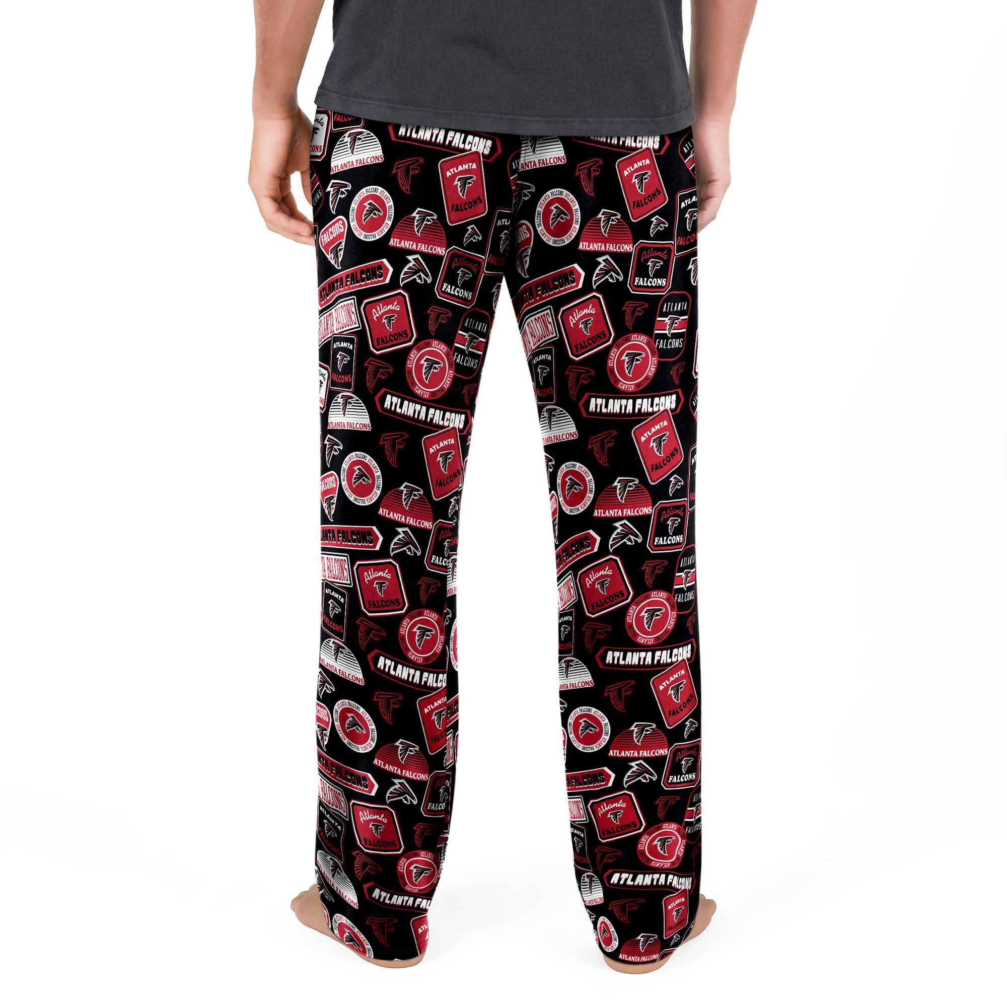 Men's Concepts Sport Black Atlanta Falcons Grady Sleep Pants