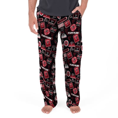 Atlanta Falcons Concepts Sport Grady Sleep Pants - Black
