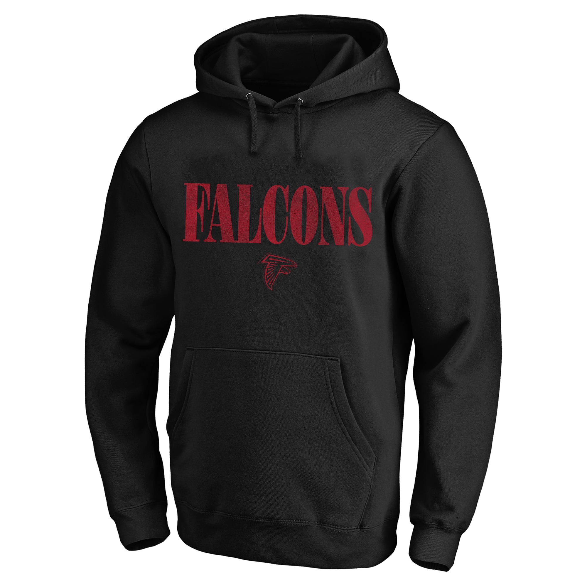 Men's Fanatics Black Atlanta Falcons Big & Tall Relaxed Intense Rivalry Hoodie