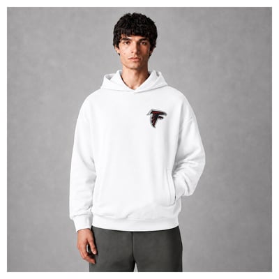 Atlanta Falcons Levelwear Unify Luxe Zone Hoodie - White