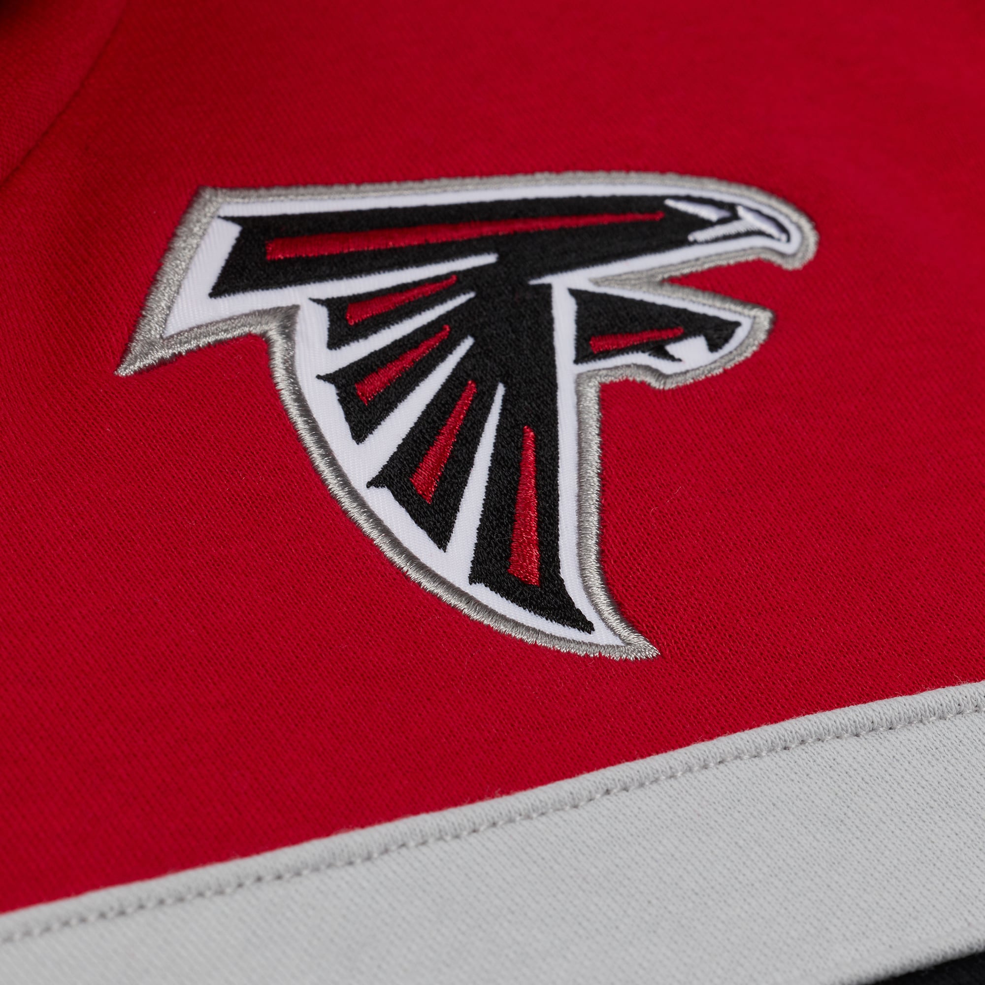 Men's Mitchell & Ness Black Atlanta Falcons Sundays Head Coach Hoodie