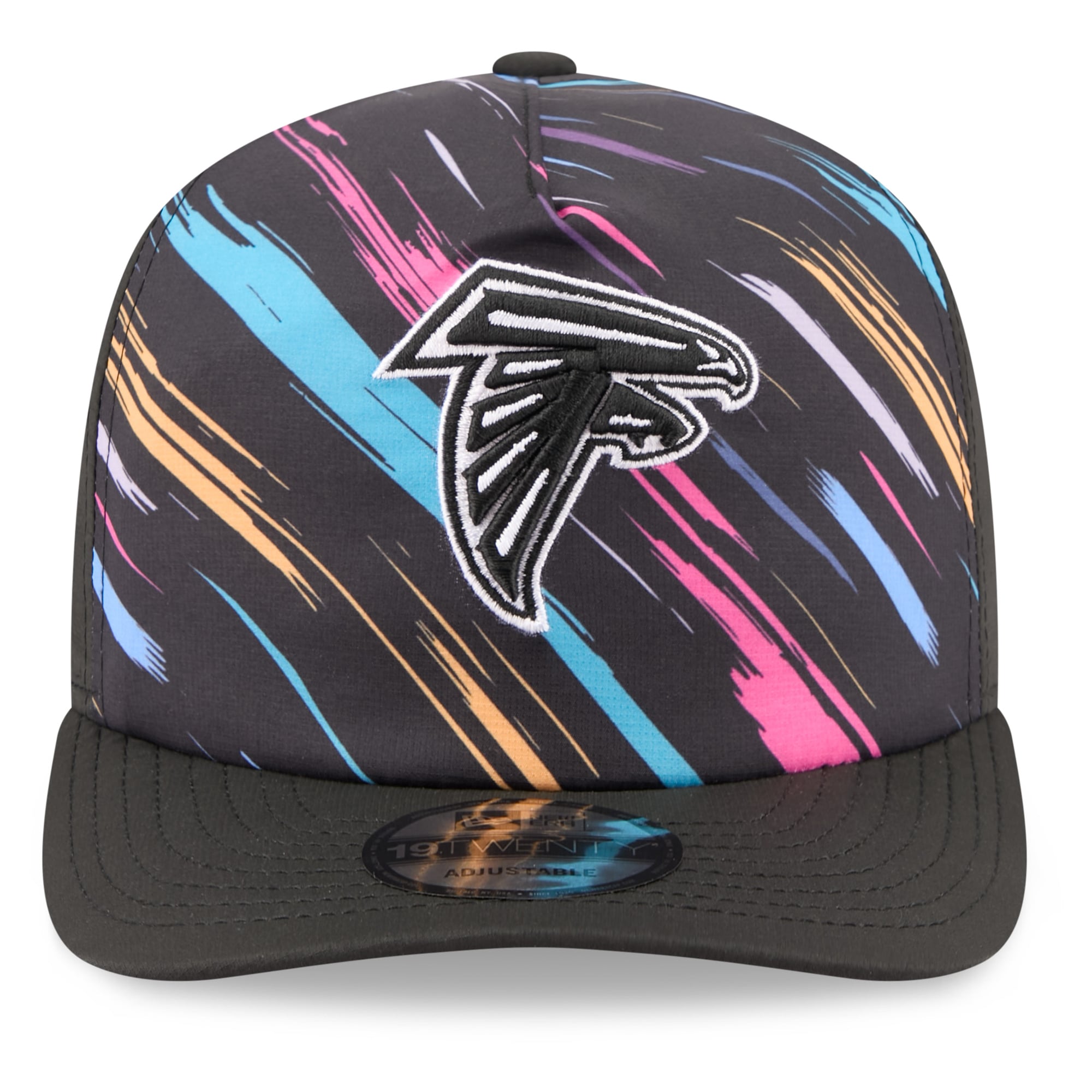 Men's New Era Black Atlanta Falcons 2026 NFL Crucial Catch 19TWENTY Adjustable Hat