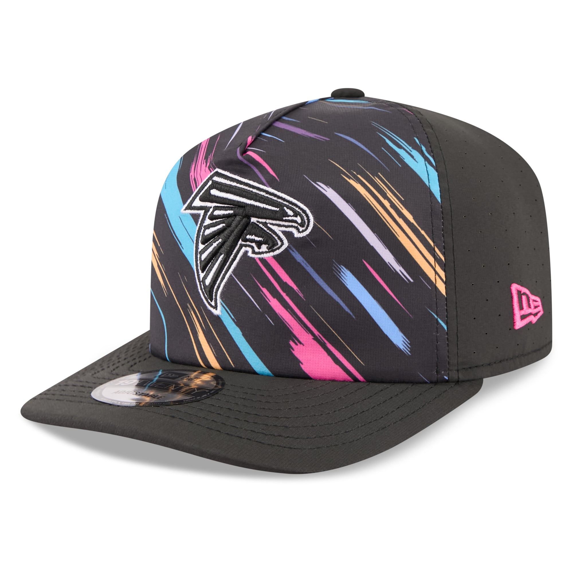 Men's New Era Black Atlanta Falcons 2026 NFL Crucial Catch 19TWENTY Adjustable Hat