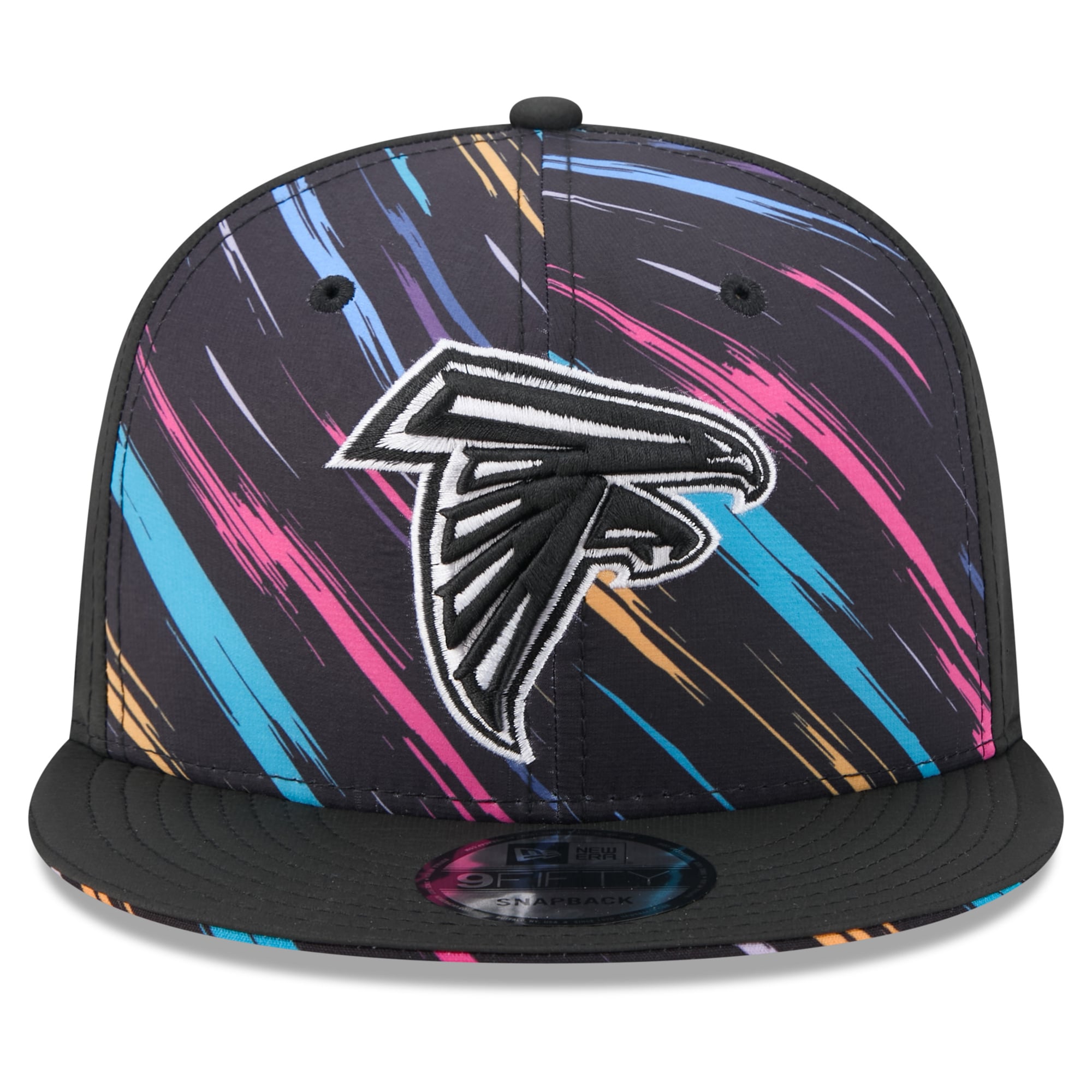 Men's New Era Black Atlanta Falcons 2026 NFL Crucial Catch 9FIFTY Snapback Hat