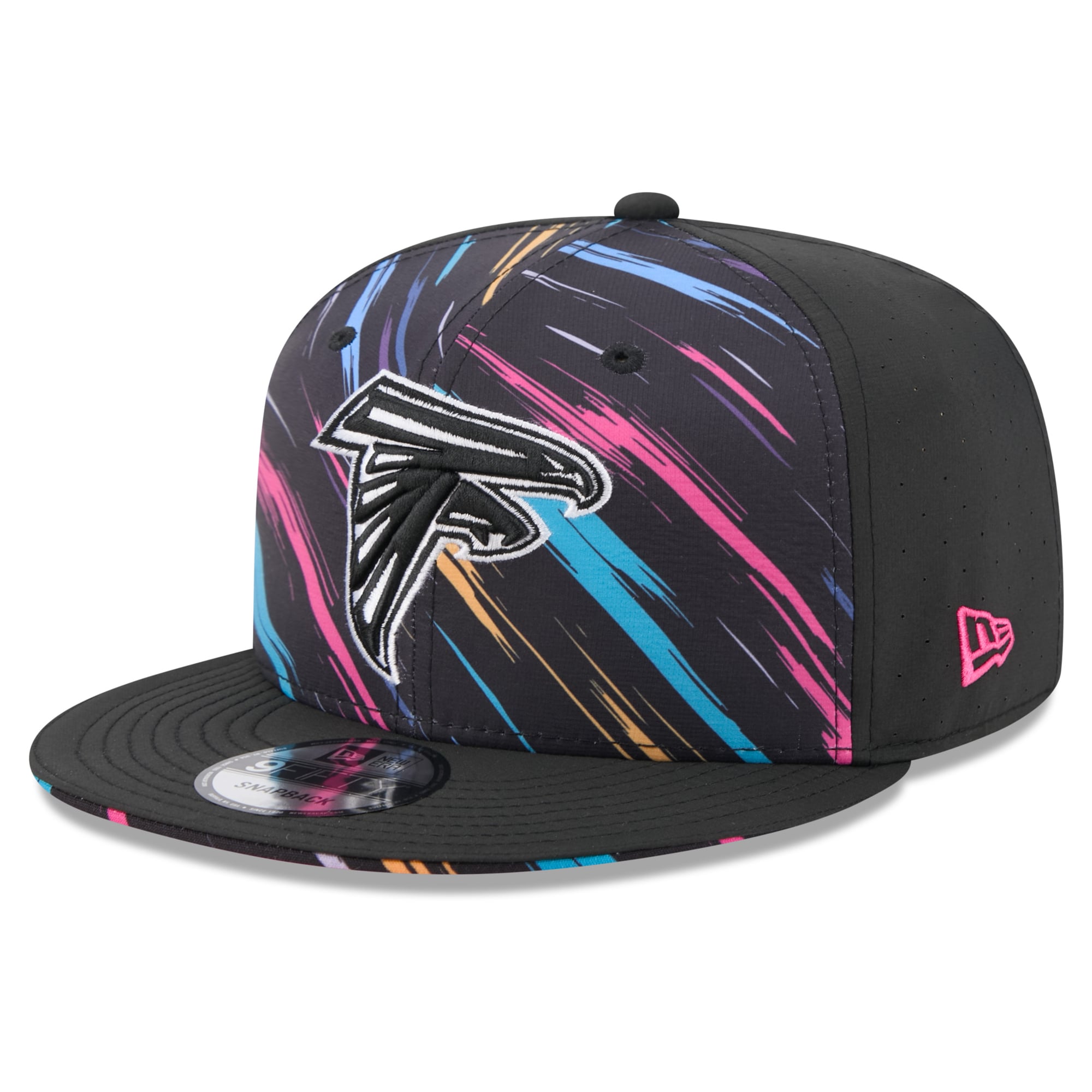Men's New Era Black Atlanta Falcons 2026 NFL Crucial Catch 9FIFTY Snapback Hat